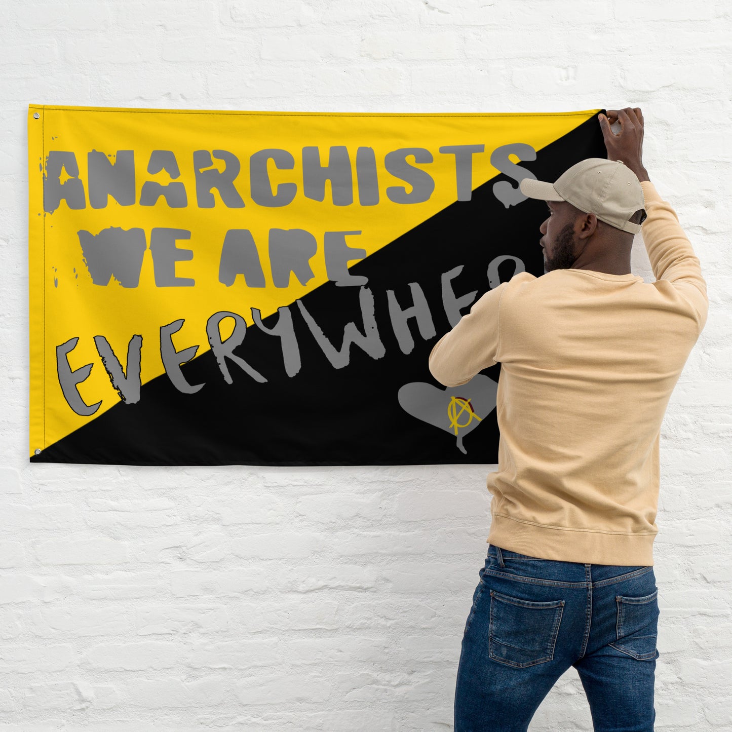 Anarchy Wear "We Are Everywhere" Flag