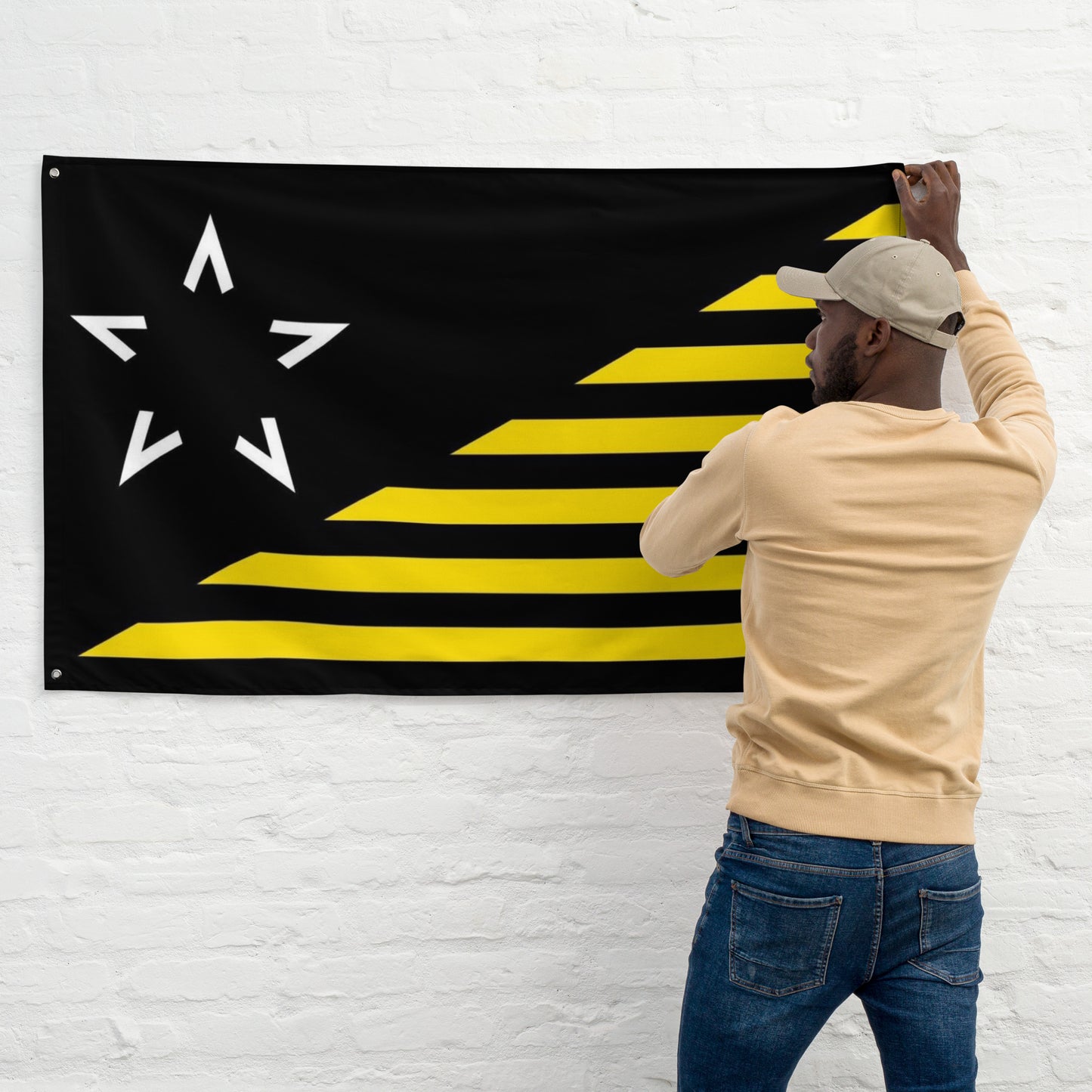 Star and Bars AnCap Flag