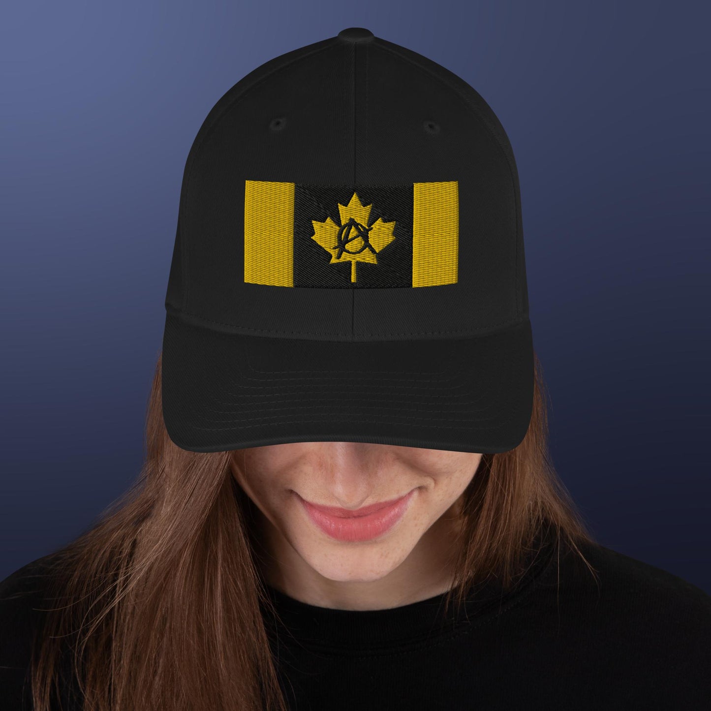 Anarchy Wear "Anarchada" Gold Structured Twill Cap