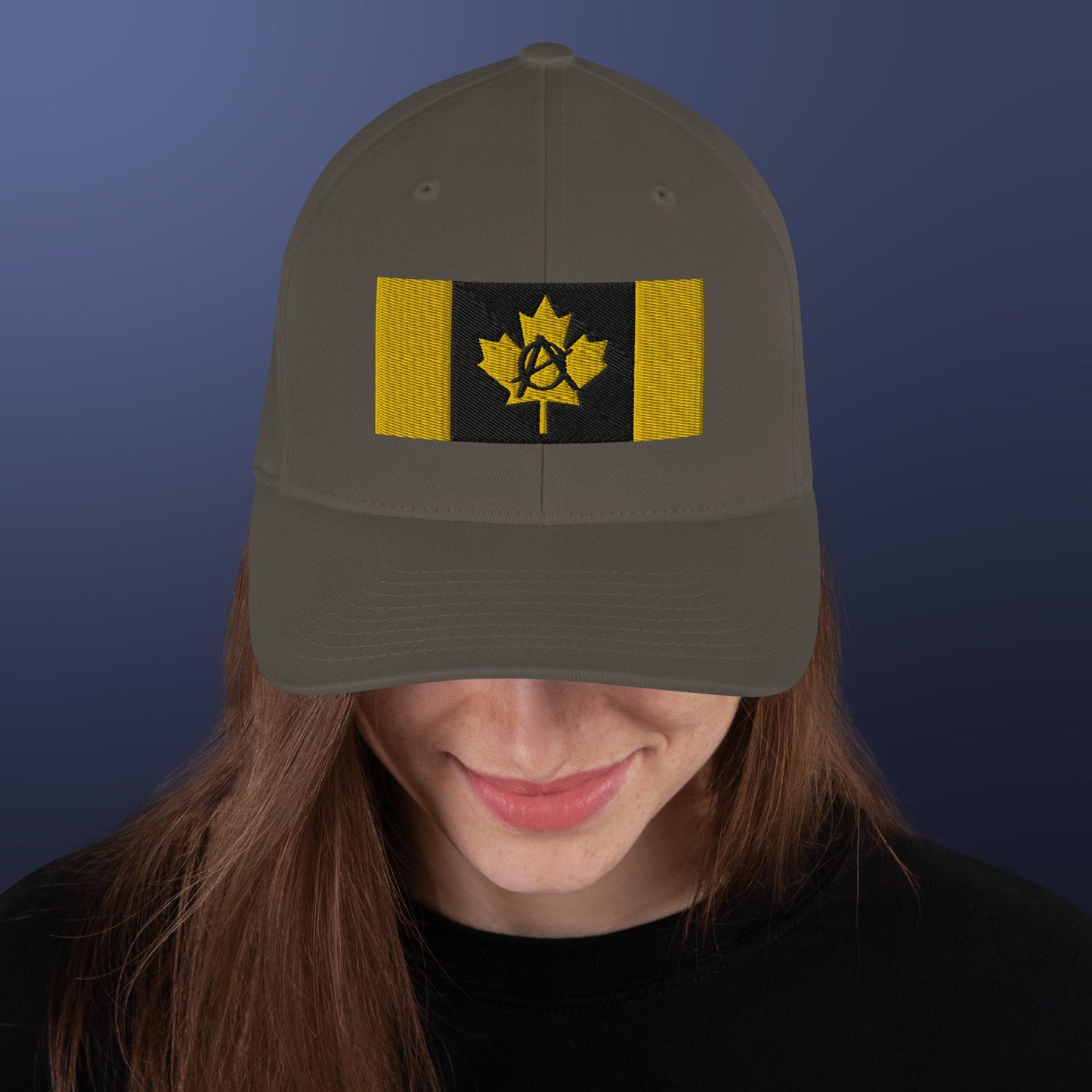 Anarchy Wear "Anarchada" Gold Structured Twill Cap