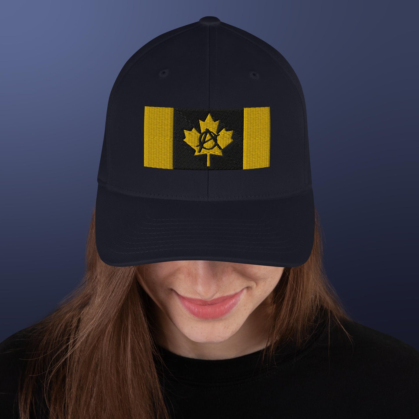 Anarchy Wear "Anarchada" Gold Structured Twill Cap