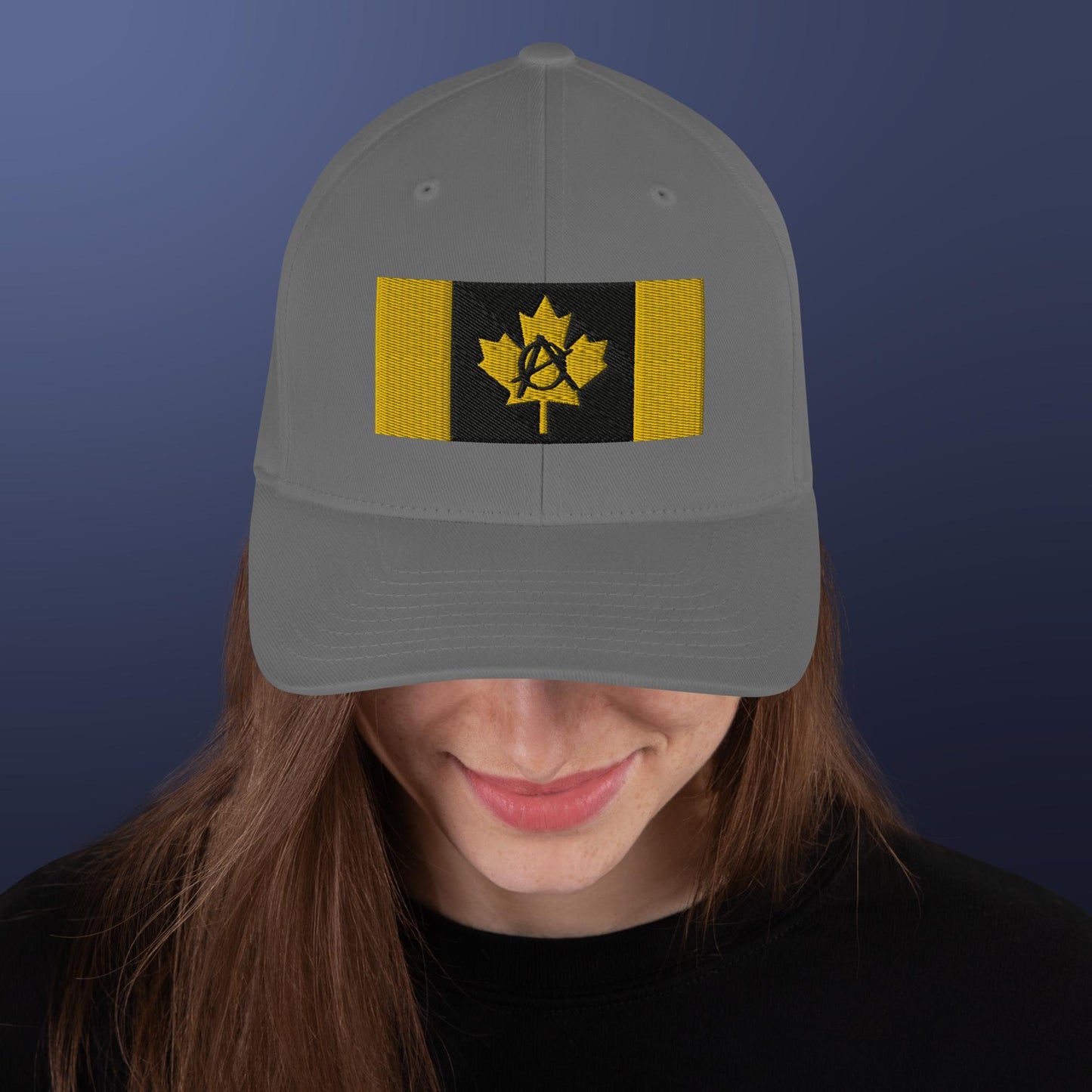 Anarchy Wear "Anarchada" Gold Structured Twill Cap
