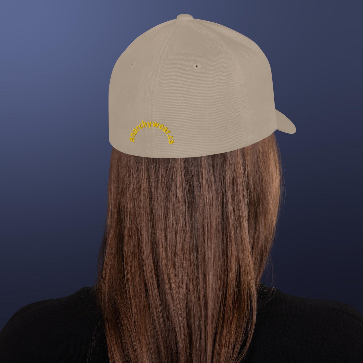 Anarchy Wear "Anarchada" Gold Structured Twill Cap