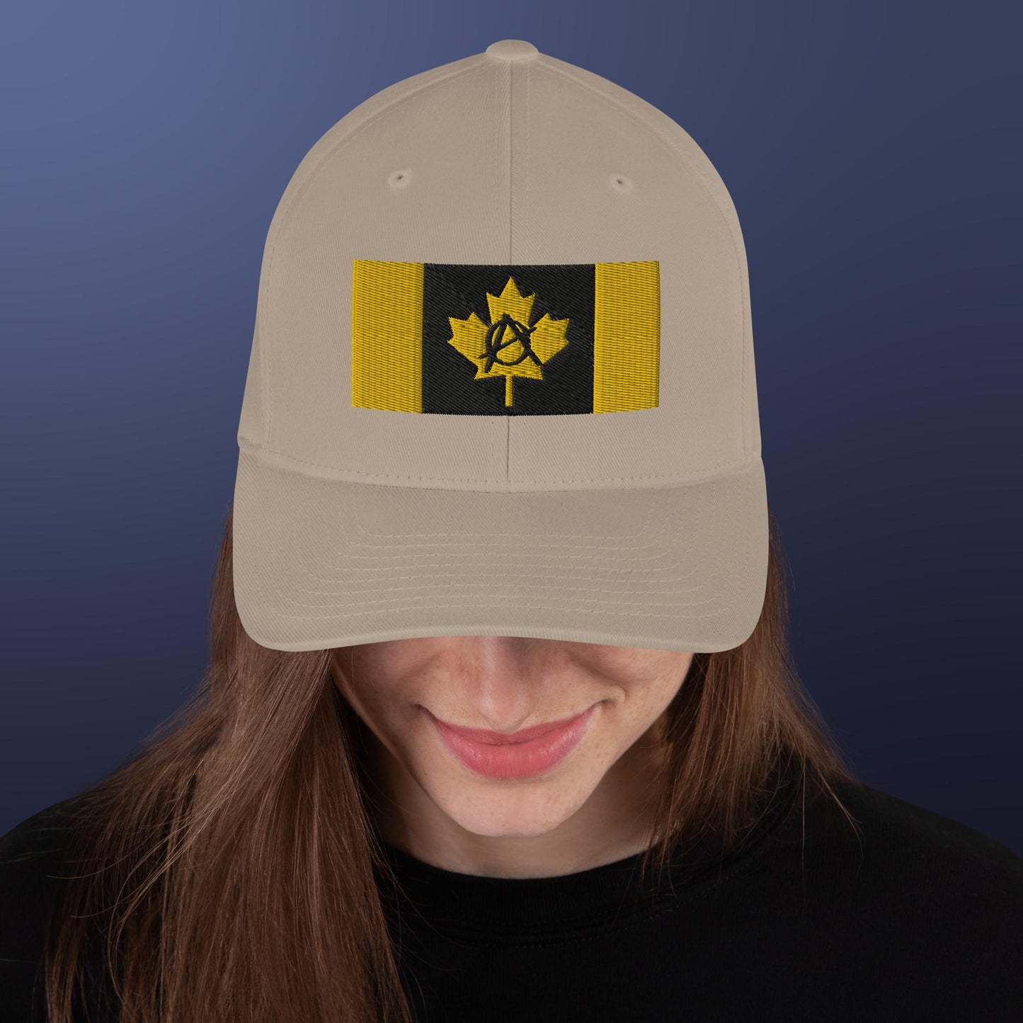 Anarchy Wear "Anarchada" Gold Structured Twill Cap
