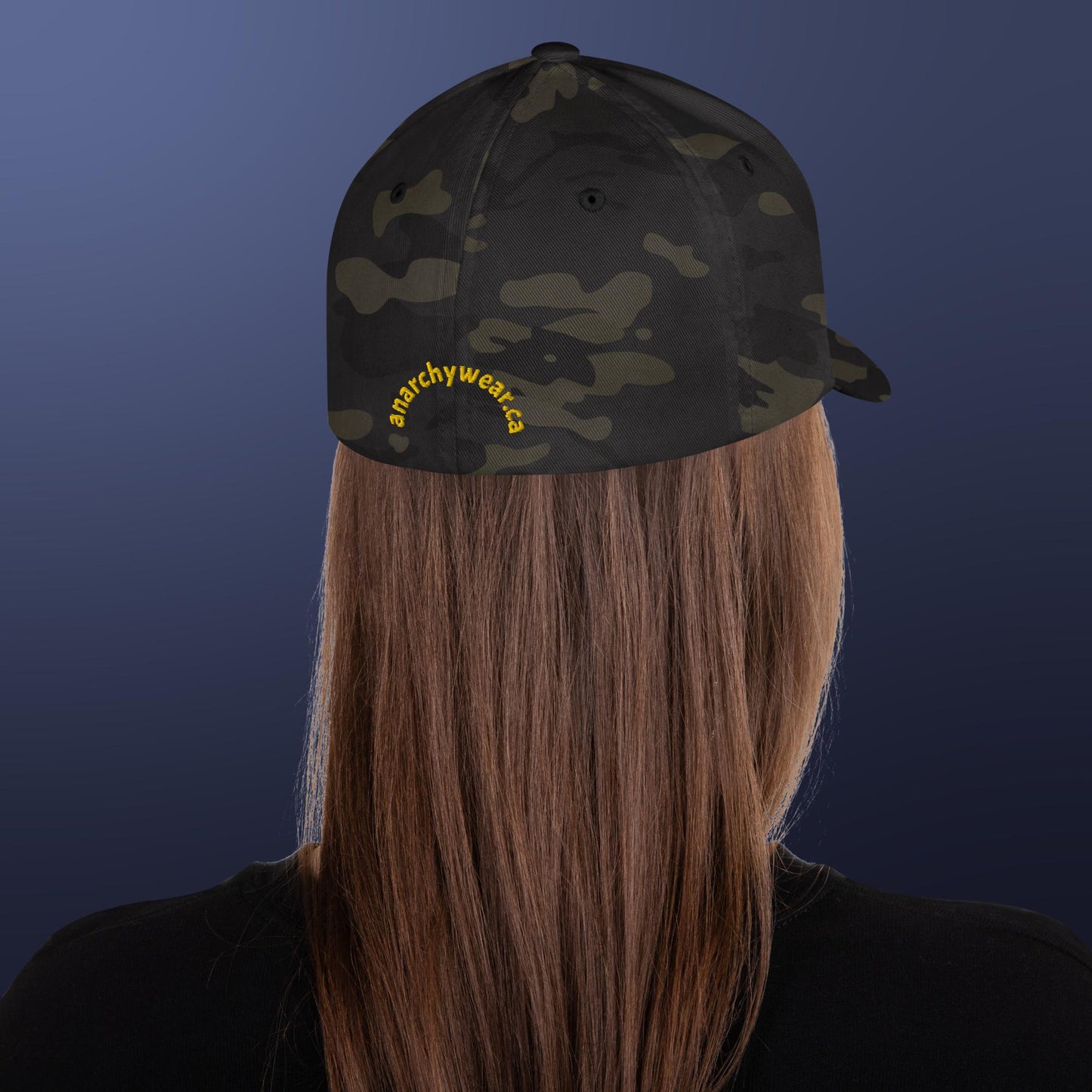 Anarchy Wear "Anarchada" Gold Structured Twill Cap