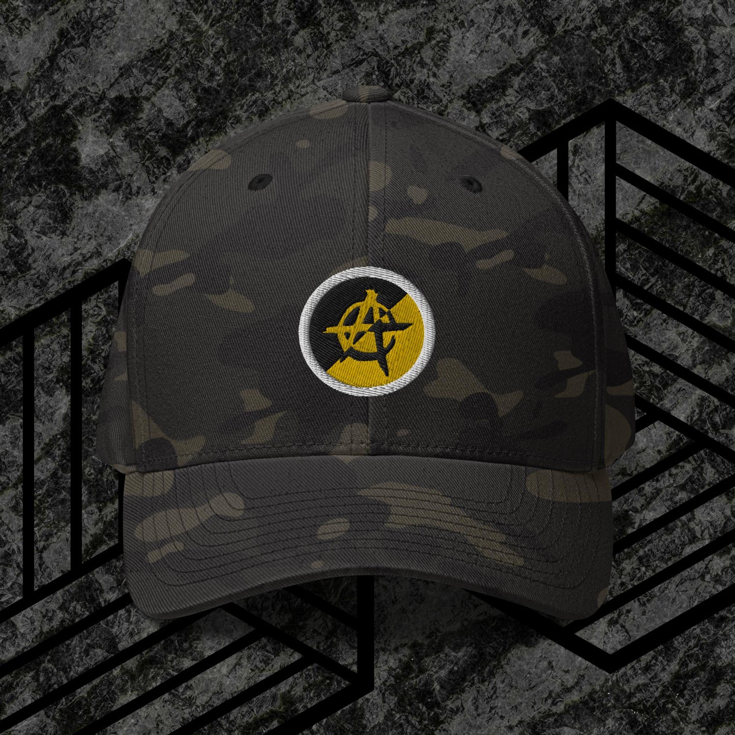 "govt.exe is corrupt" Inspired by @govt_corrupt Embroidered Structured Twill Cap