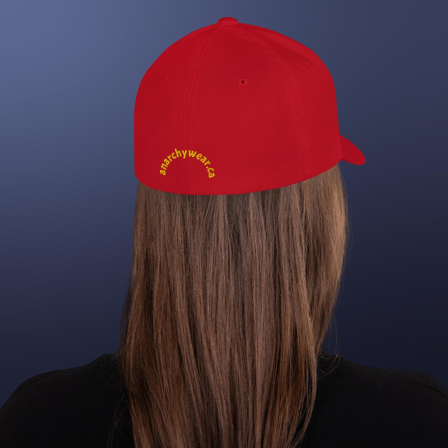 Anarchy Wear "Anarchada" Gold Structured Twill Cap