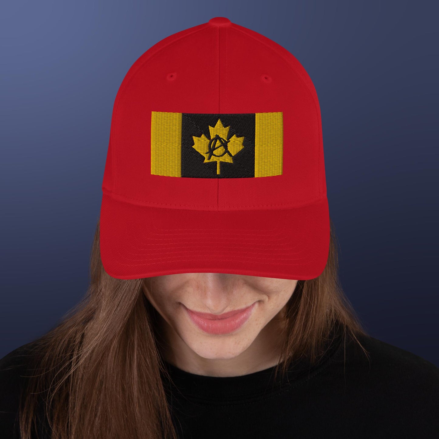 Anarchy Wear "Anarchada" Gold Structured Twill Cap