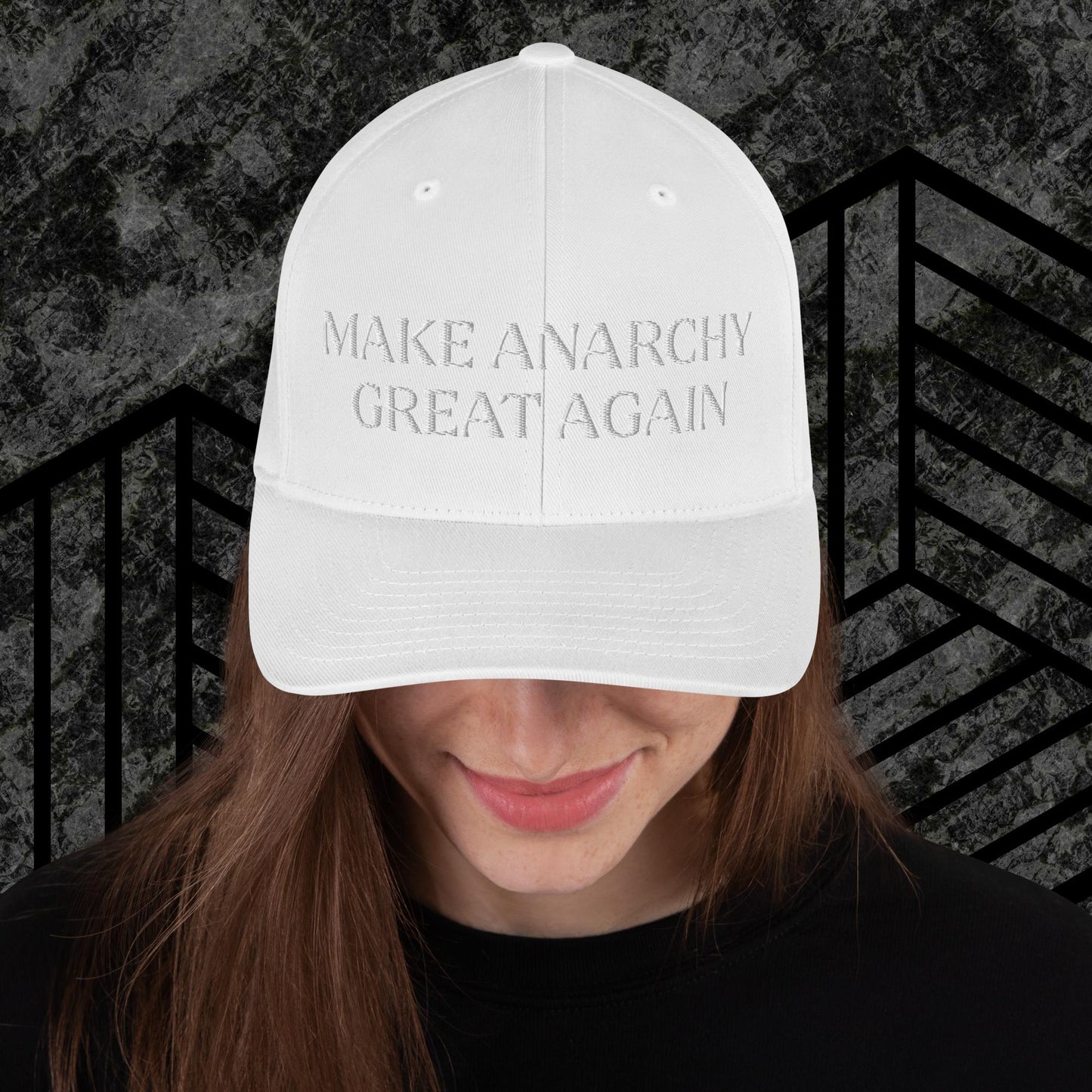 Anarchy Wear "MAGA" Structured Twill Cap