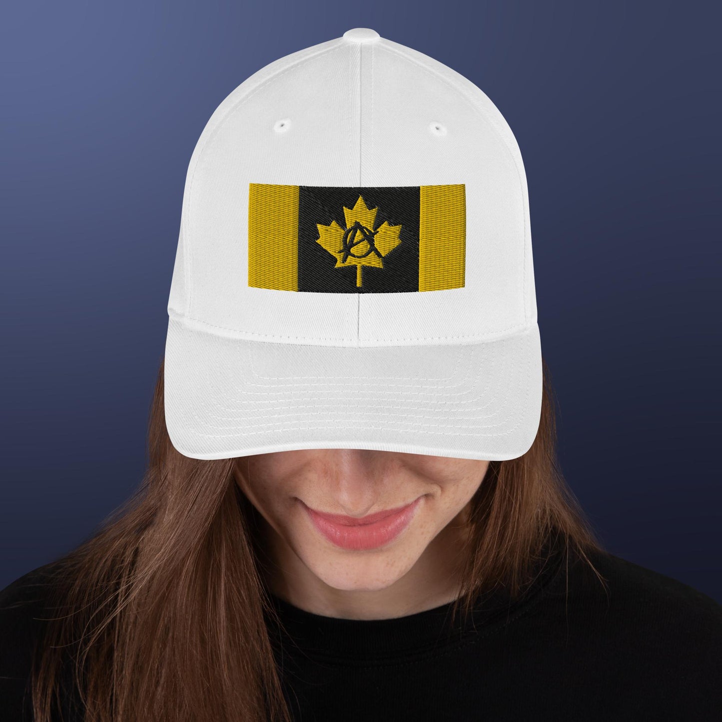 Anarchy Wear "Anarchada" Gold Structured Twill Cap
