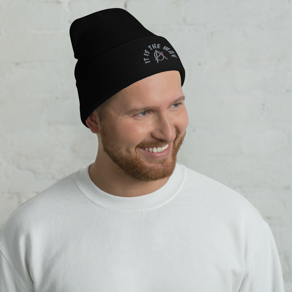 Anarchy Wear "It Is The Way" Agora Grey Cuffed Beanie
