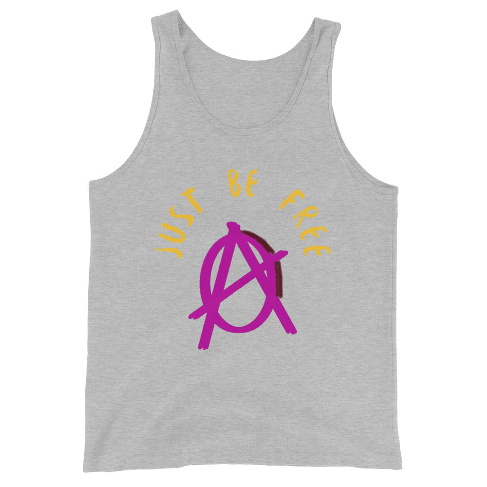 Anarchy Wear "Just Be Free" Pink Unisex Tank Top