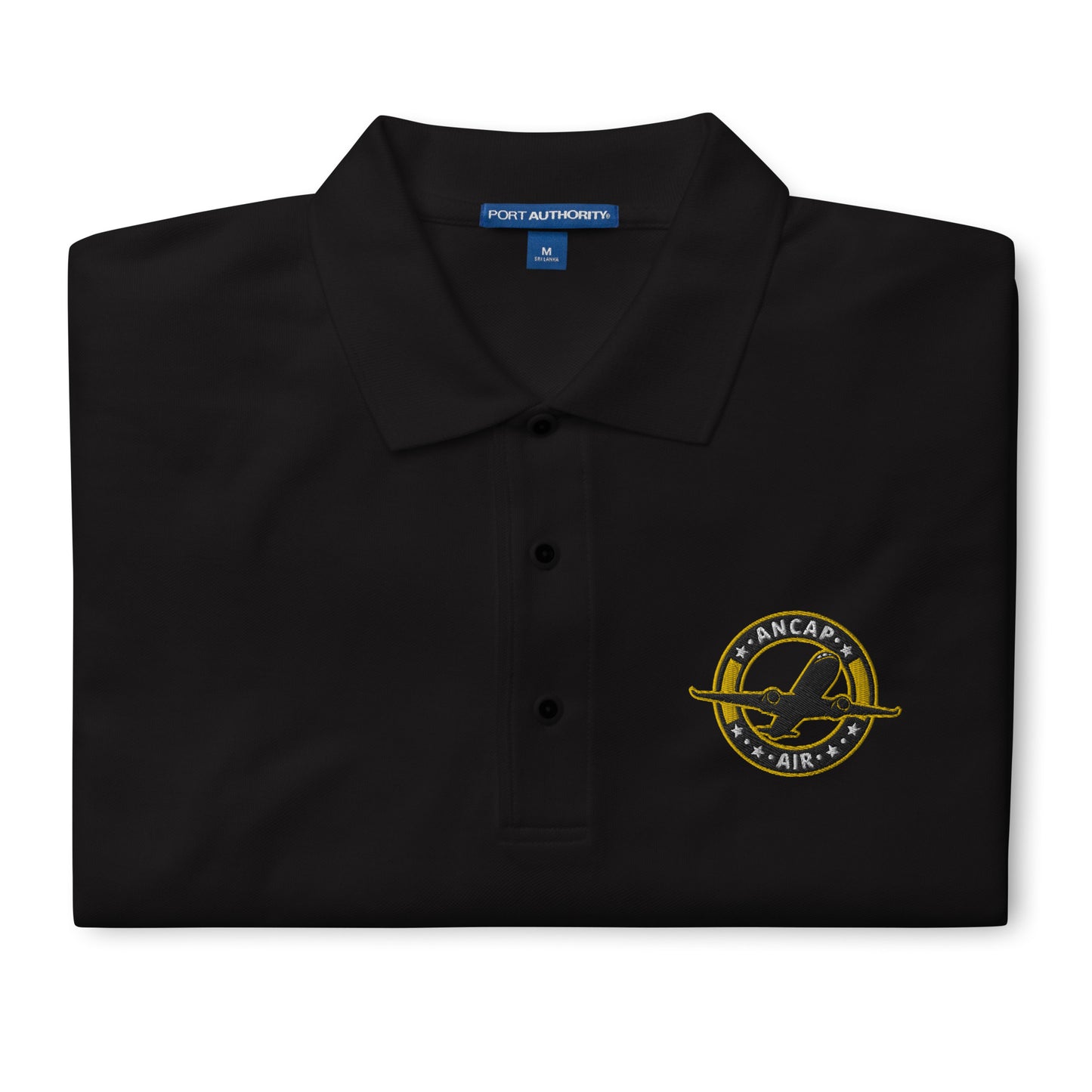AnCap Air Official Men's Premium Polo