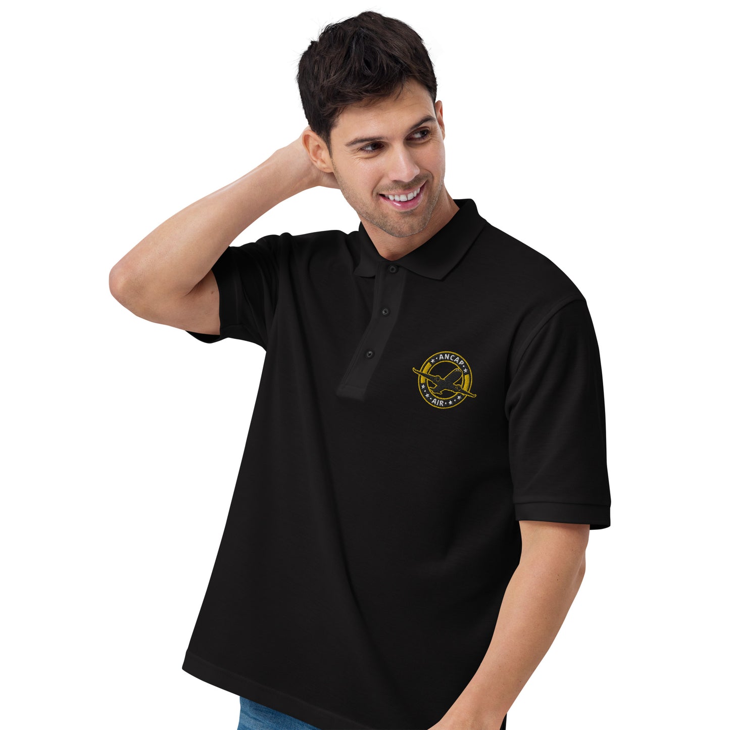 AnCap Air Official Men's Premium Polo