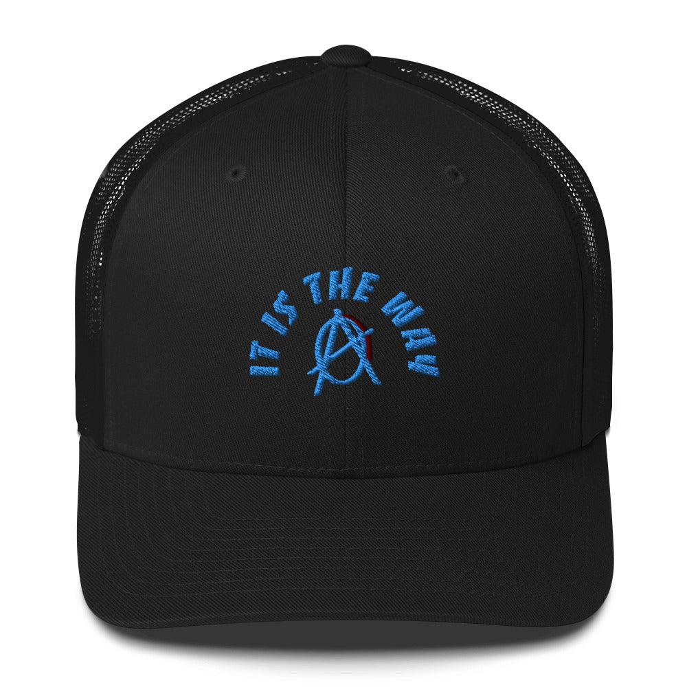 Anarchy Wear "It Is The Way" Blue Trucker Cap - AnarchyWear