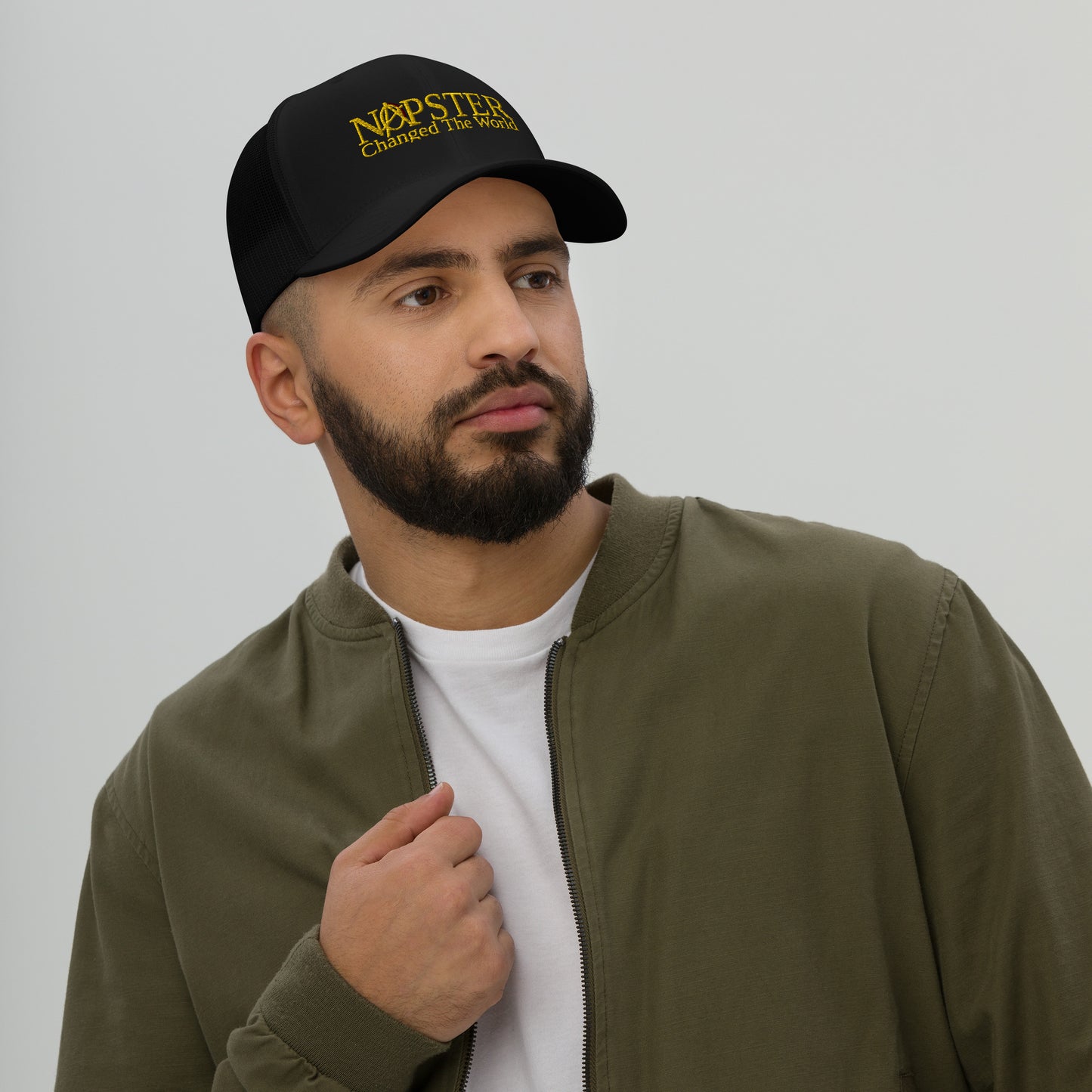 Anarchy Wear "NAPSTER changed the World" Trucker Cap