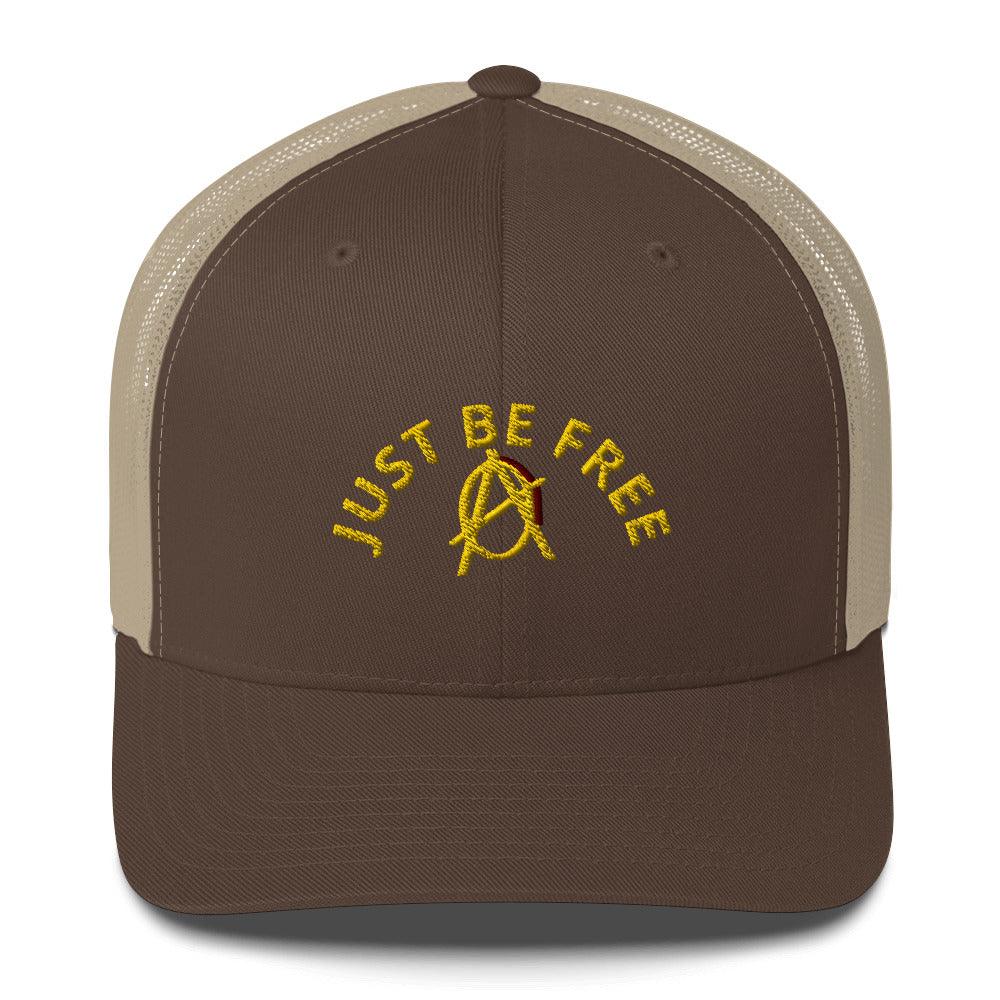 Anarchy Wear "JUST BE FREE" Trucker Cap - AnarchyWear