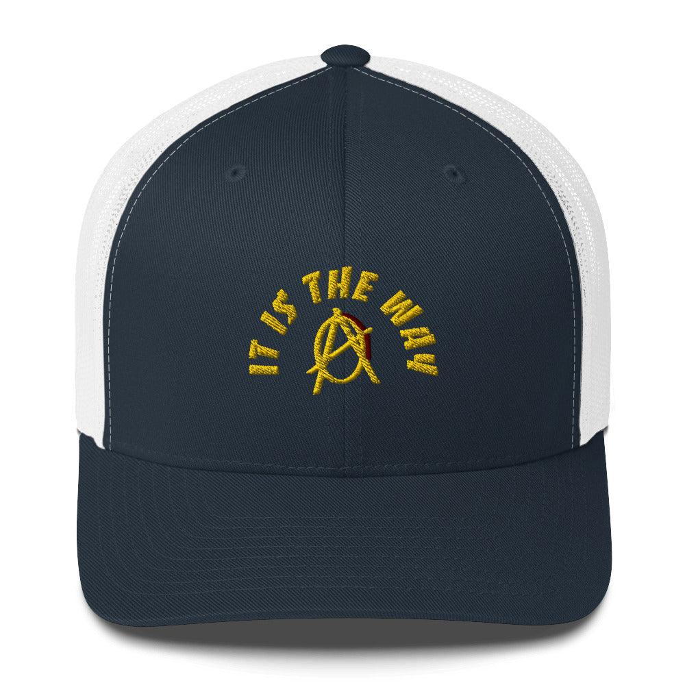 Anarchy Wear Gold "It Is The Way" Trucker Cap - AnarchyWear