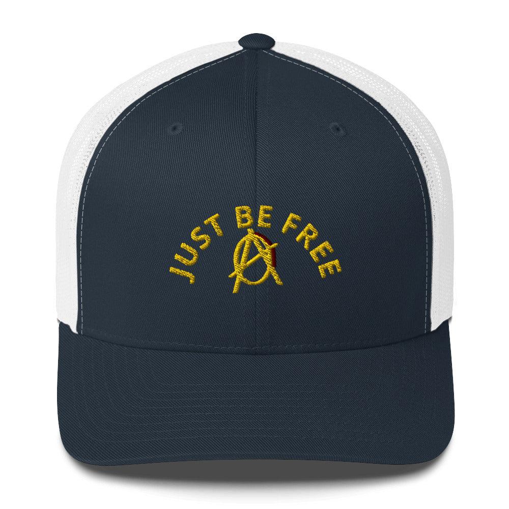 Anarchy Wear "JUST BE FREE" Trucker Cap - AnarchyWear
