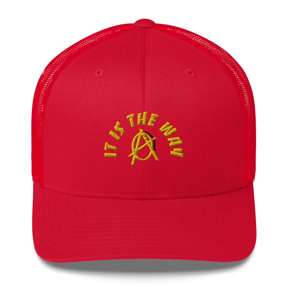 Anarchy Wear Gold "It Is The Way" Trucker Cap - AnarchyWear