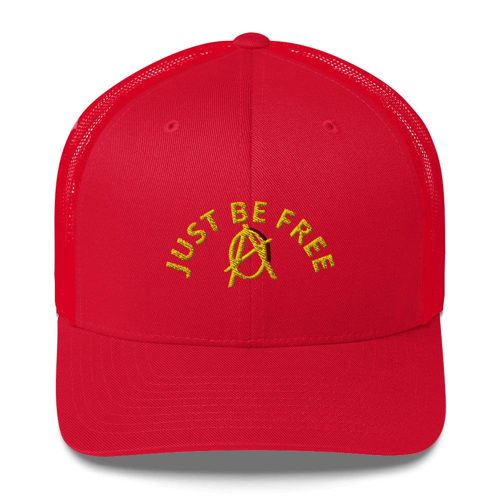 Anarchy Wear "JUST BE FREE" Trucker Cap - AnarchyWear