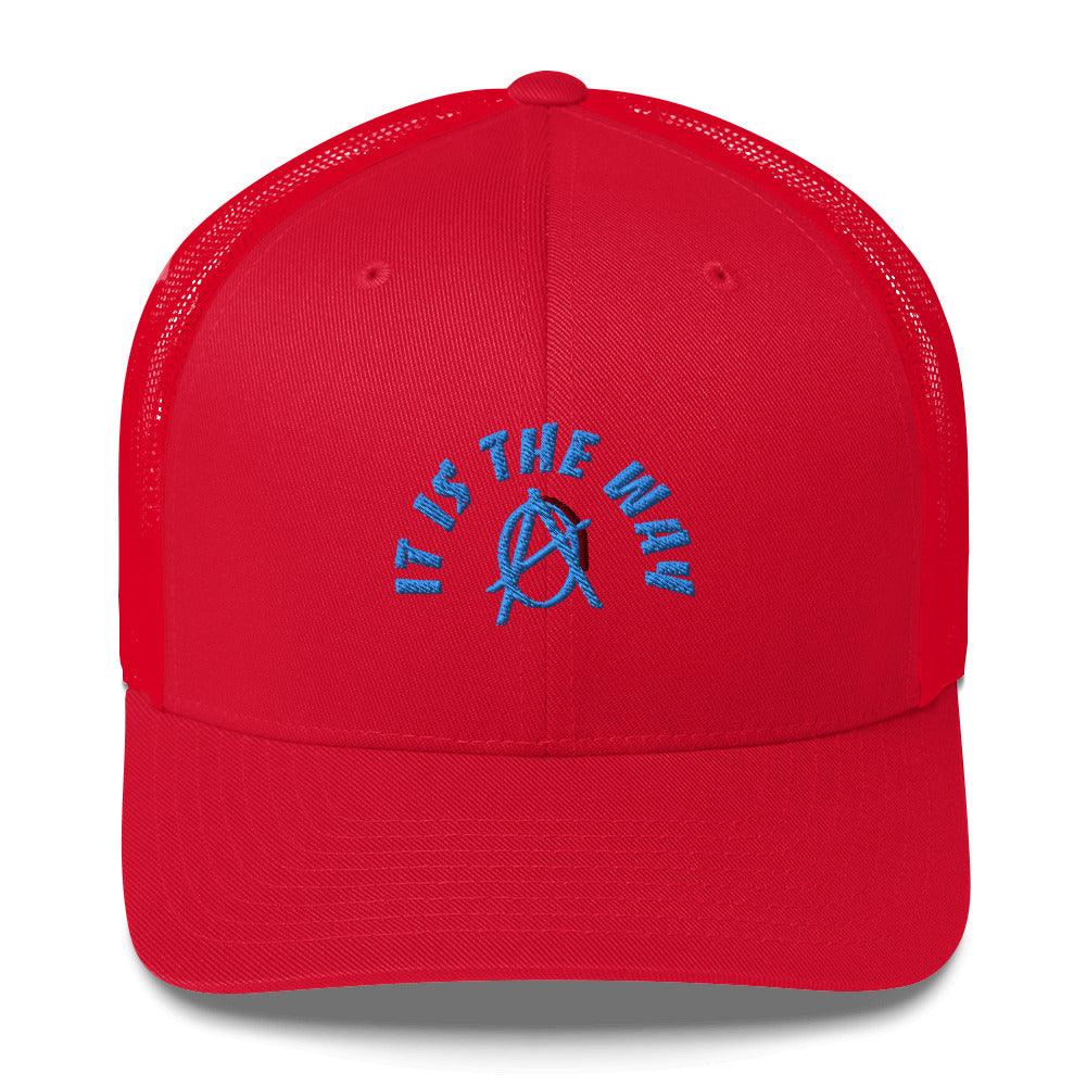 Anarchy Wear "It Is The Way" Blue Trucker Cap - AnarchyWear