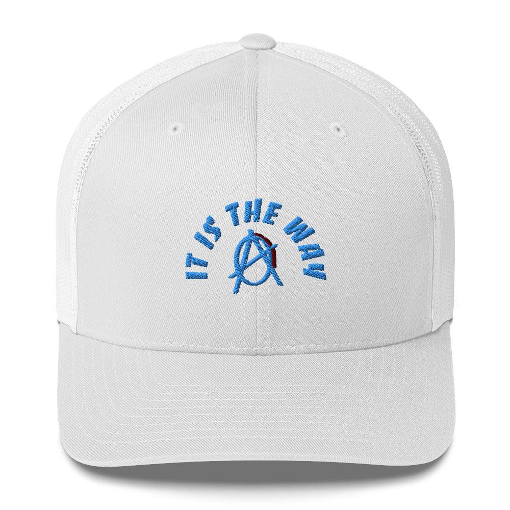 Anarchy Wear "It Is The Way" Blue Trucker Cap - AnarchyWear