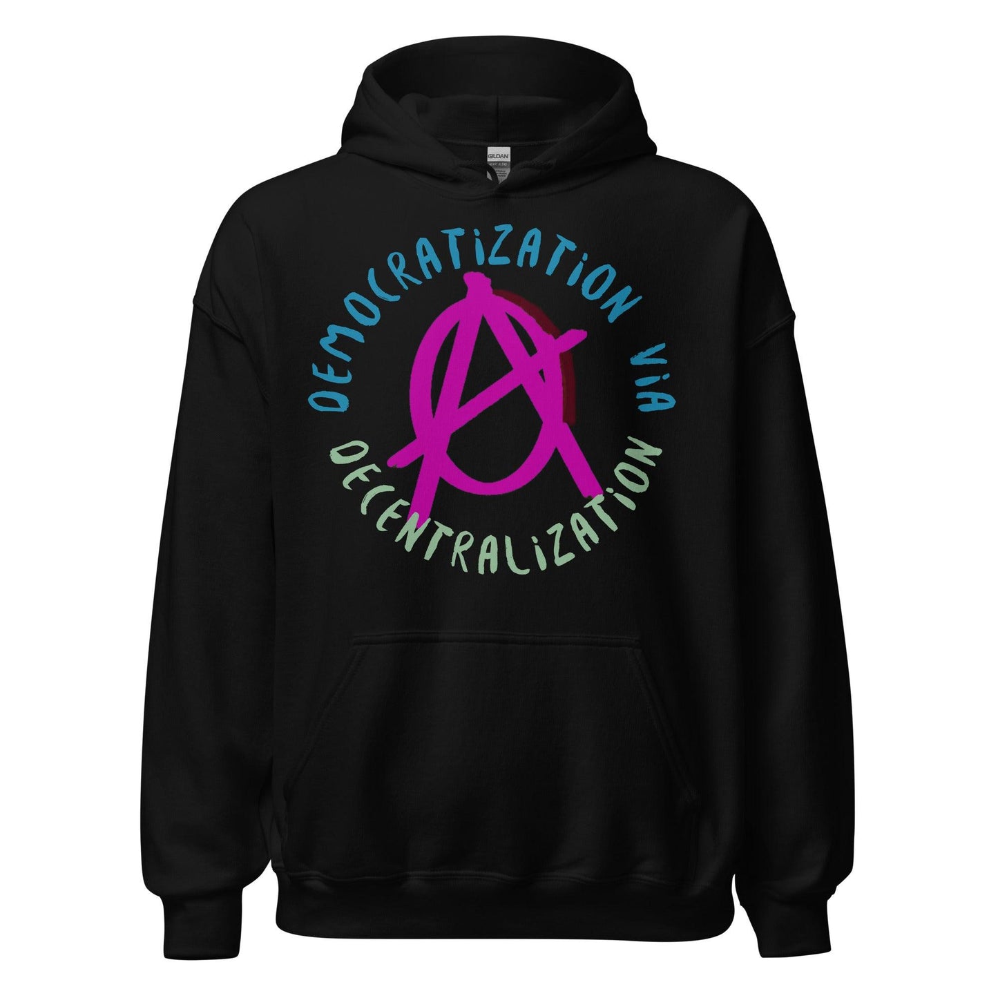 Anarchy Wear Pink "Decentralization" Hoodie - AnarchyWear