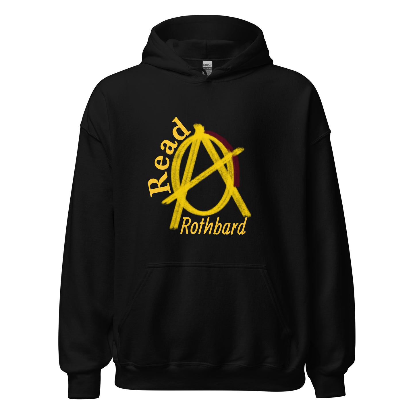 Anarchy Wear Gold "Read Rothbard" Hoodie