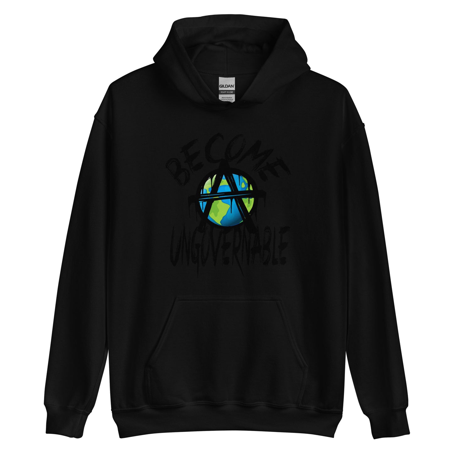 "Become Ungovernable" By @DigitalDuelist Unisex Hoodie