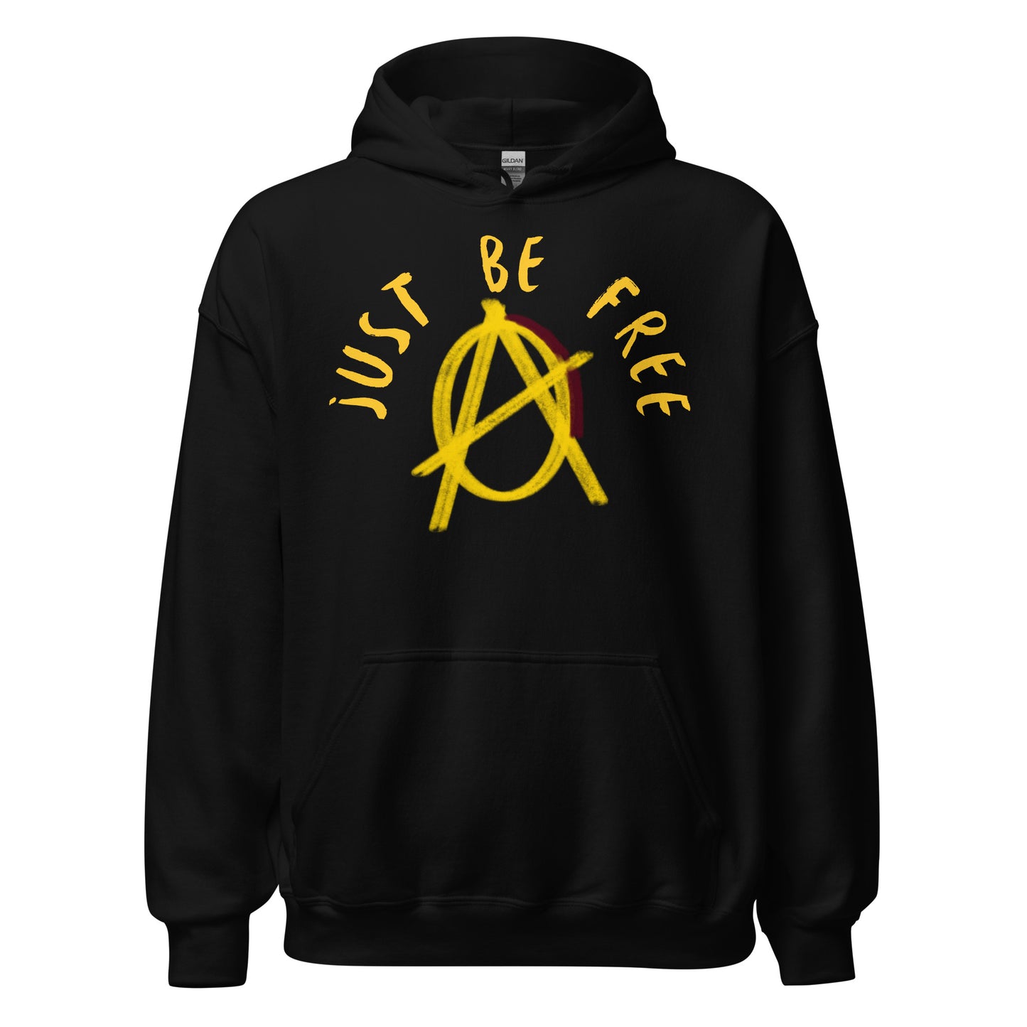 Anarchy Wear Gold "Just Be Free" Hoodie