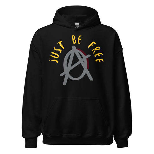 Anarchy Wear Agora Grey "Just Be Free" Hoodie
