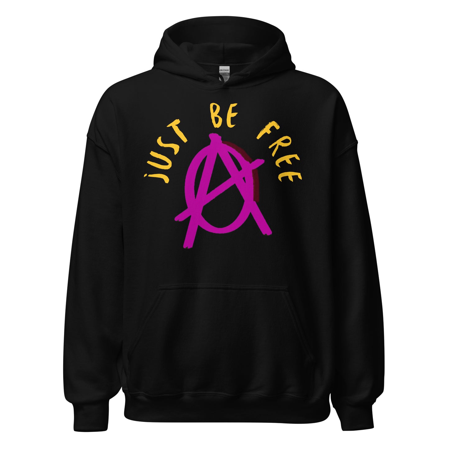 Anarchy Wear Pink "Just Be Free" Hoodie