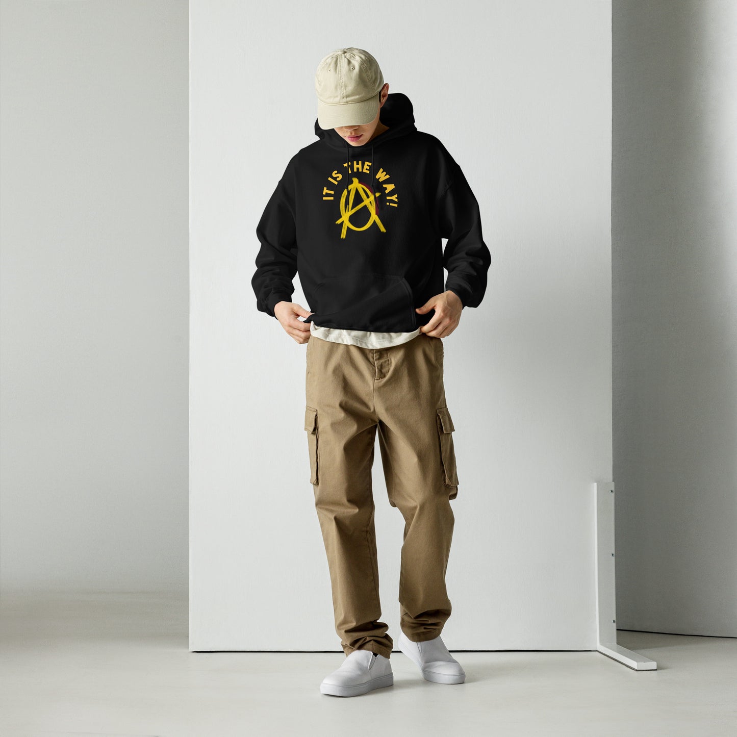 Anarchy Wear "It Is The Way" Gold Unisex Hoodie