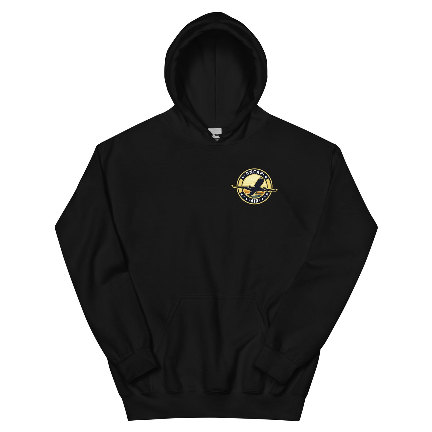 AnCap Air Official Small Logo Unisex Hoodie