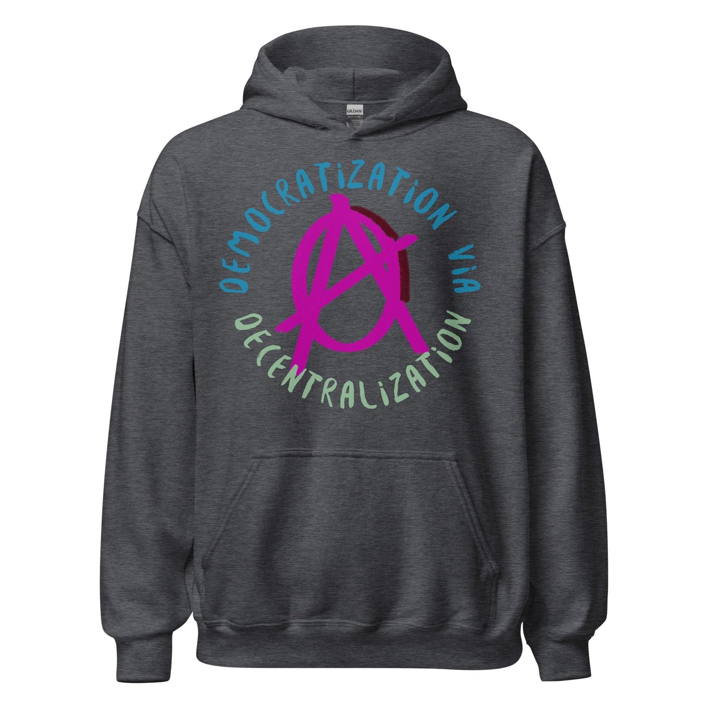 Anarchy Wear Pink "Decentralization" Hoodie - AnarchyWear