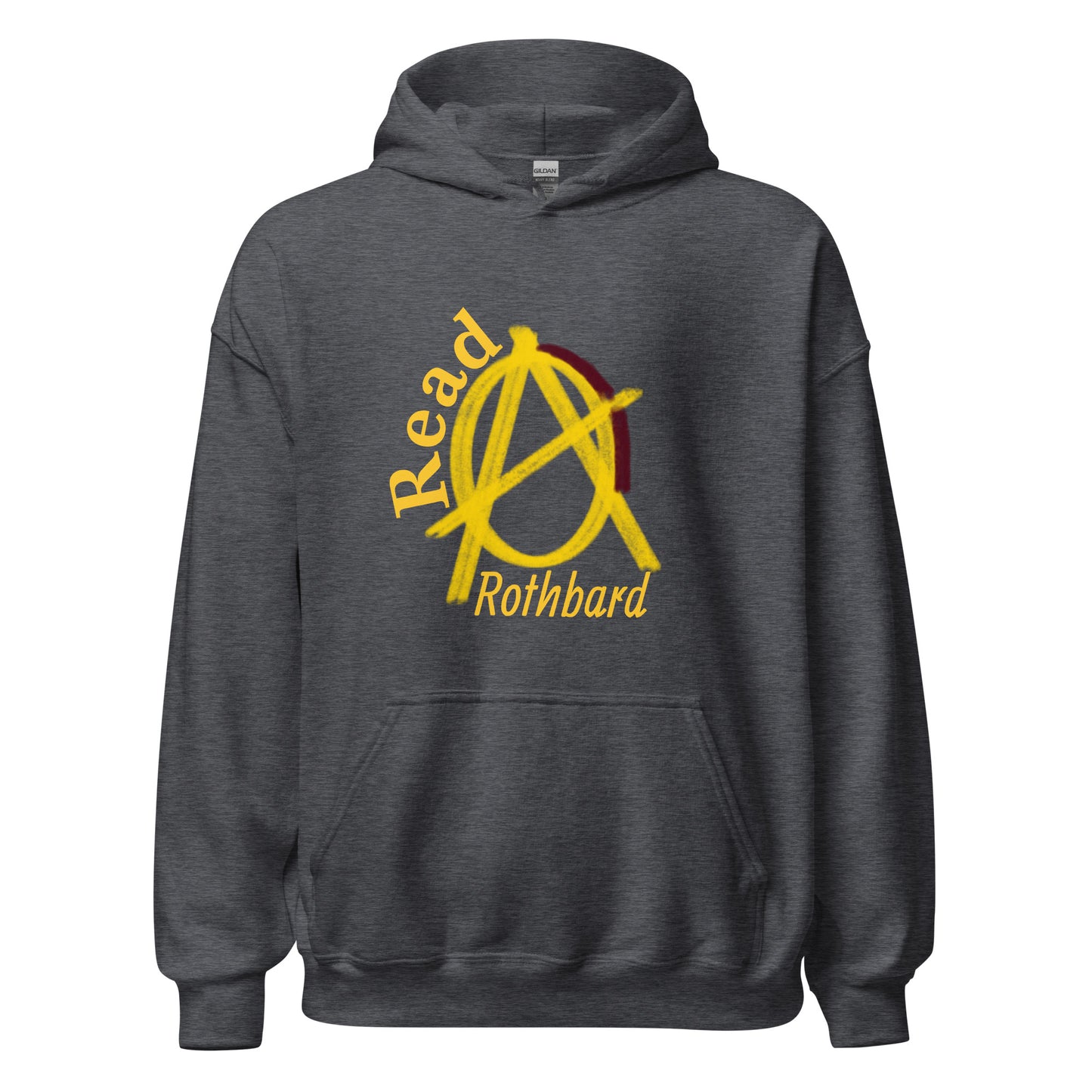 Anarchy Wear Gold "Read Rothbard" Hoodie