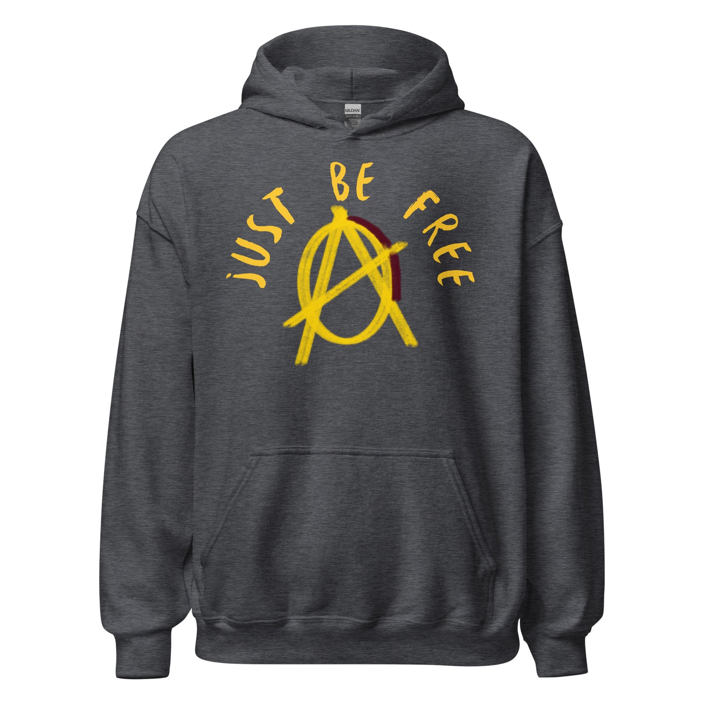 Anarchy Wear Gold "Just Be Free" Hoodie