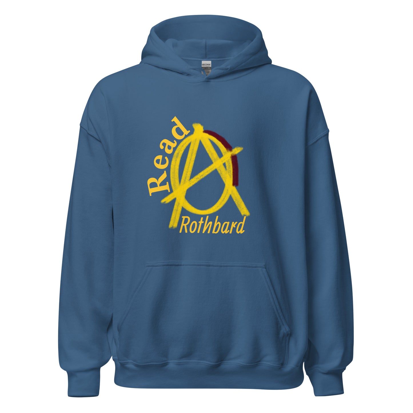 Anarchy Wear Gold "Read Rothbard" Hoodie