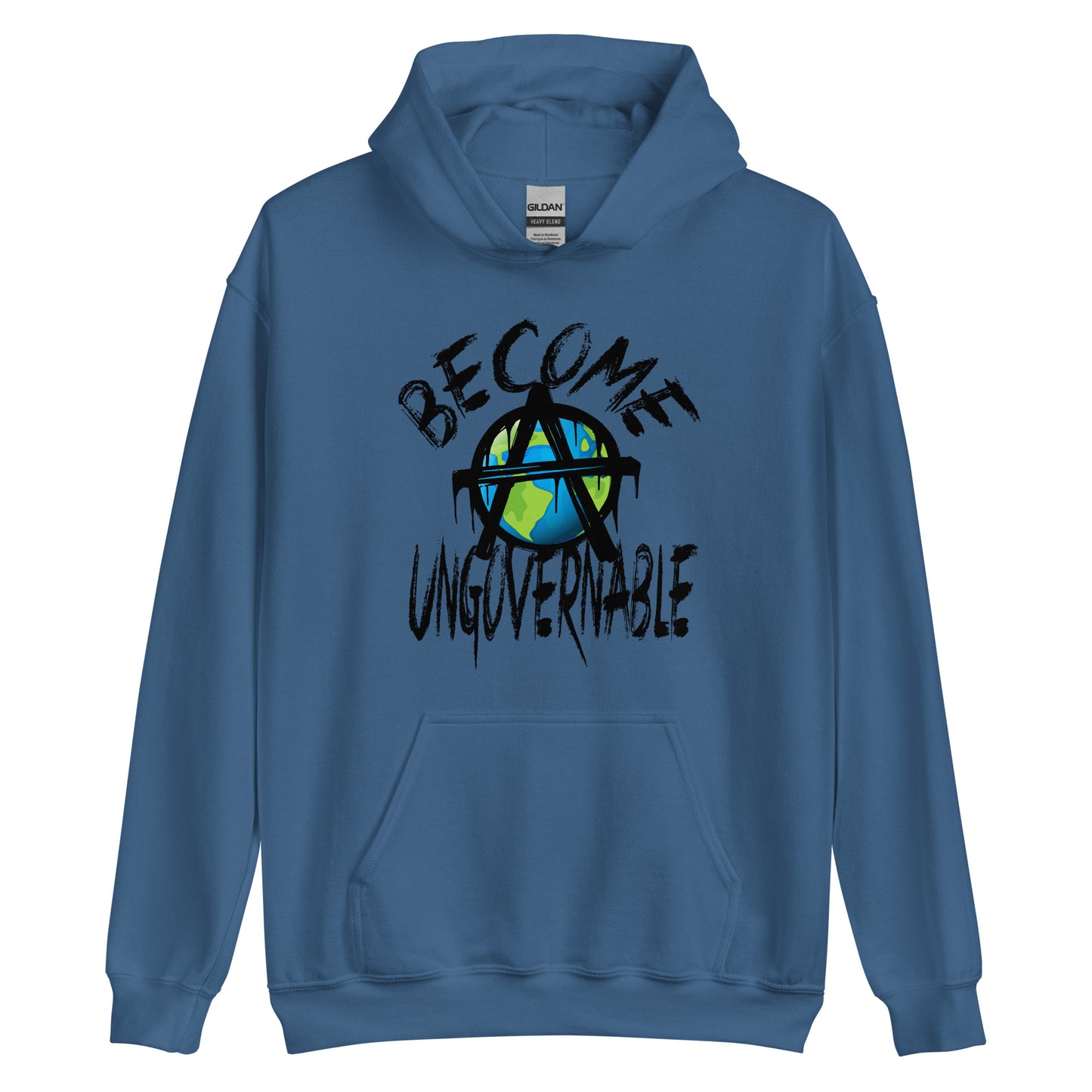 "Become Ungovernable" By @DigitalDuelist Unisex Hoodie