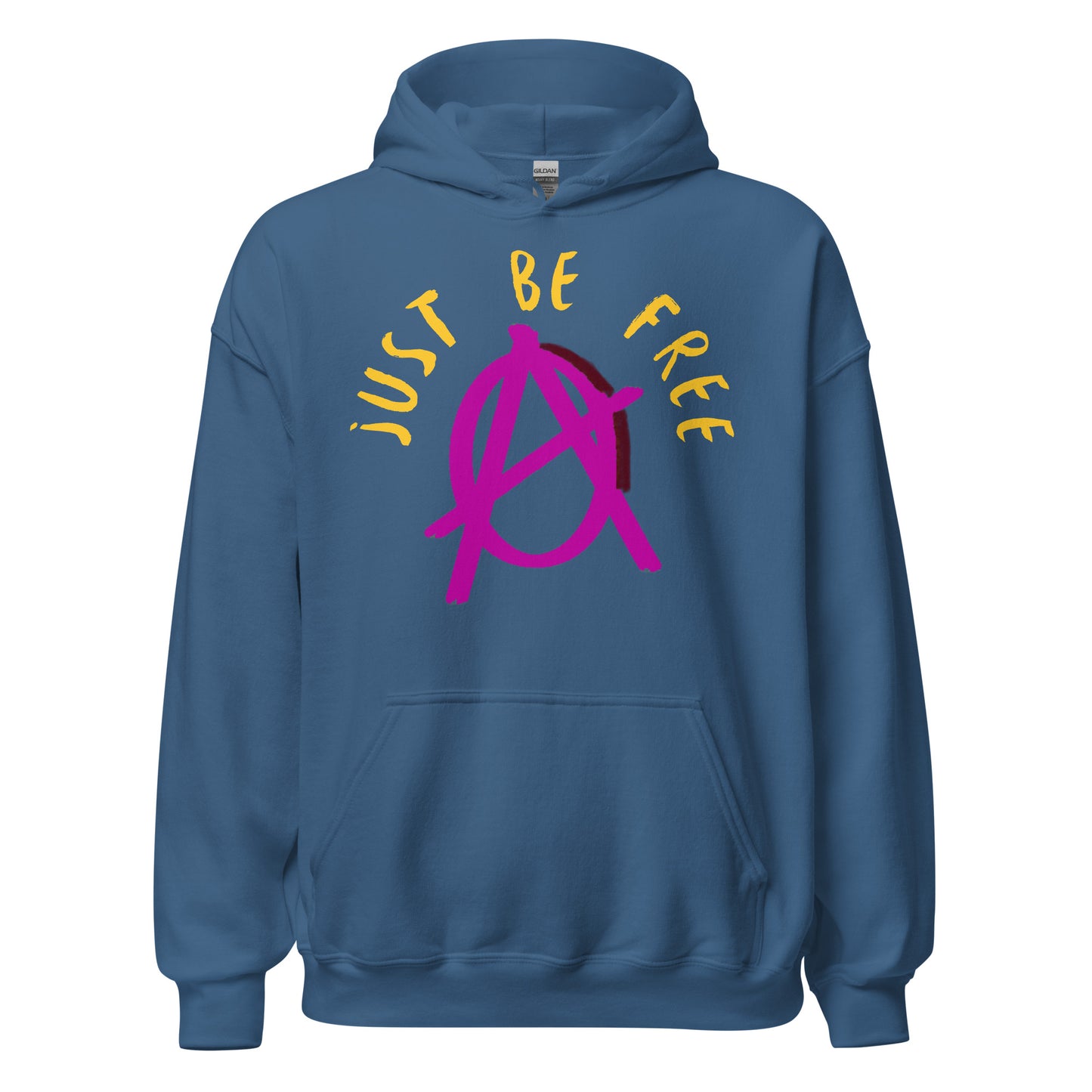 Anarchy Wear Pink "Just Be Free" Hoodie