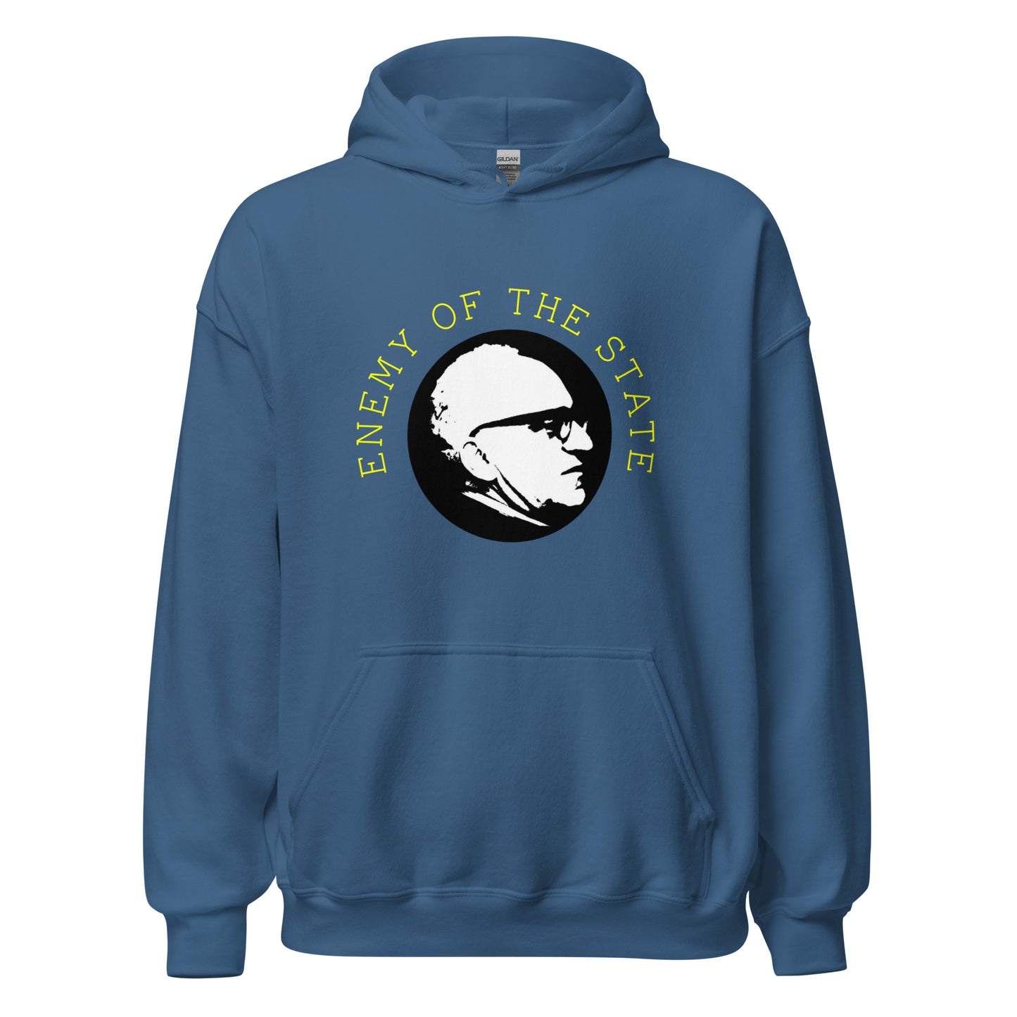 Anarchy Wear Gold "Enemy of The State" Hoodie