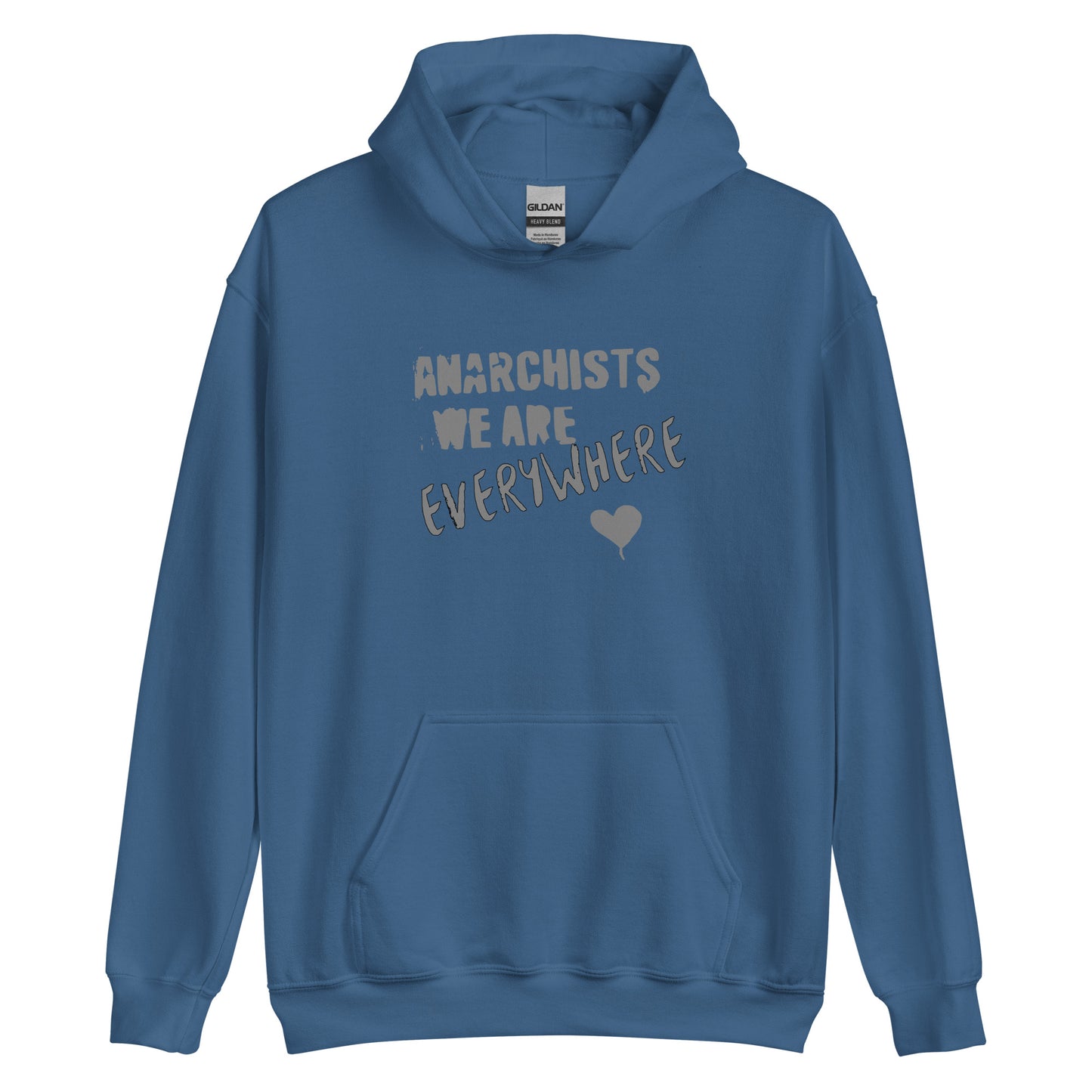 Anarchy Wear "We Are Every Where" Agora Grey Unisex Hoodie