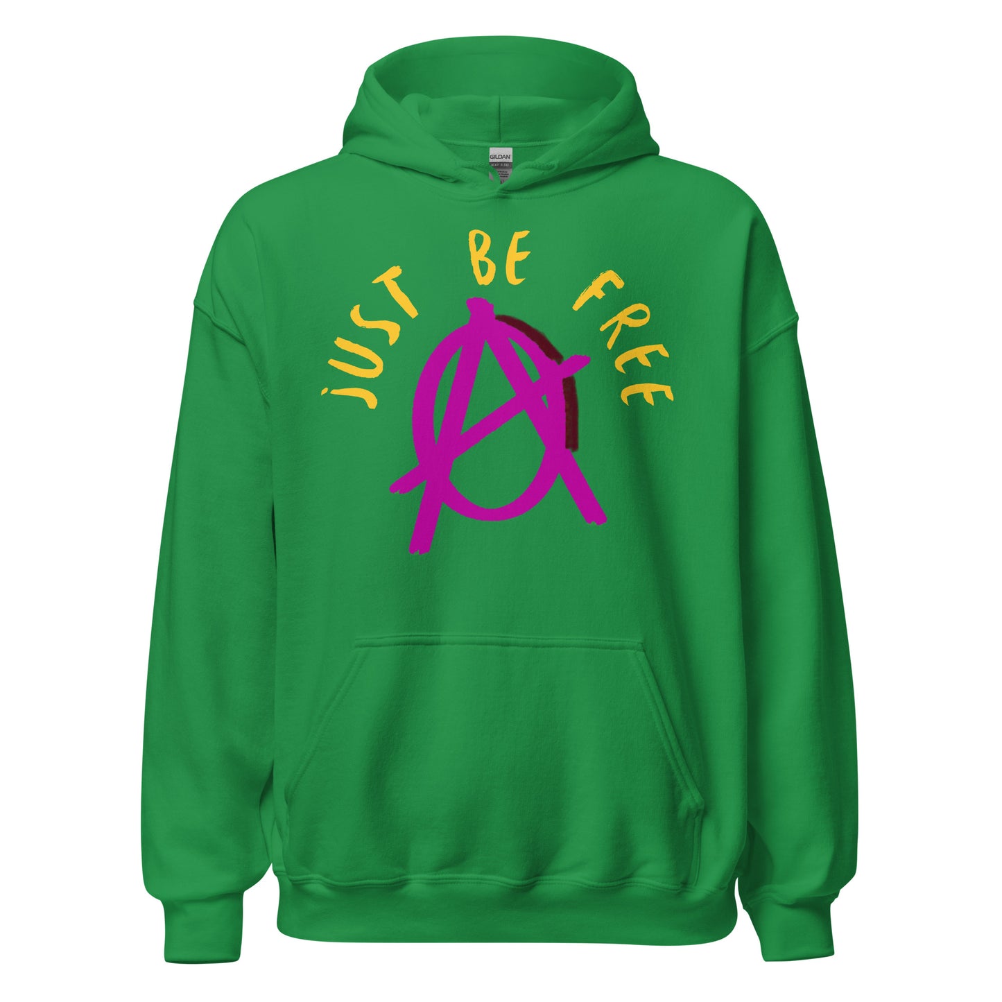 Anarchy Wear Pink "Just Be Free" Hoodie