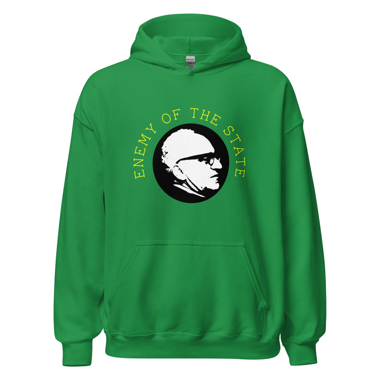 Anarchy Wear Gold "Enemy of The State" Hoodie