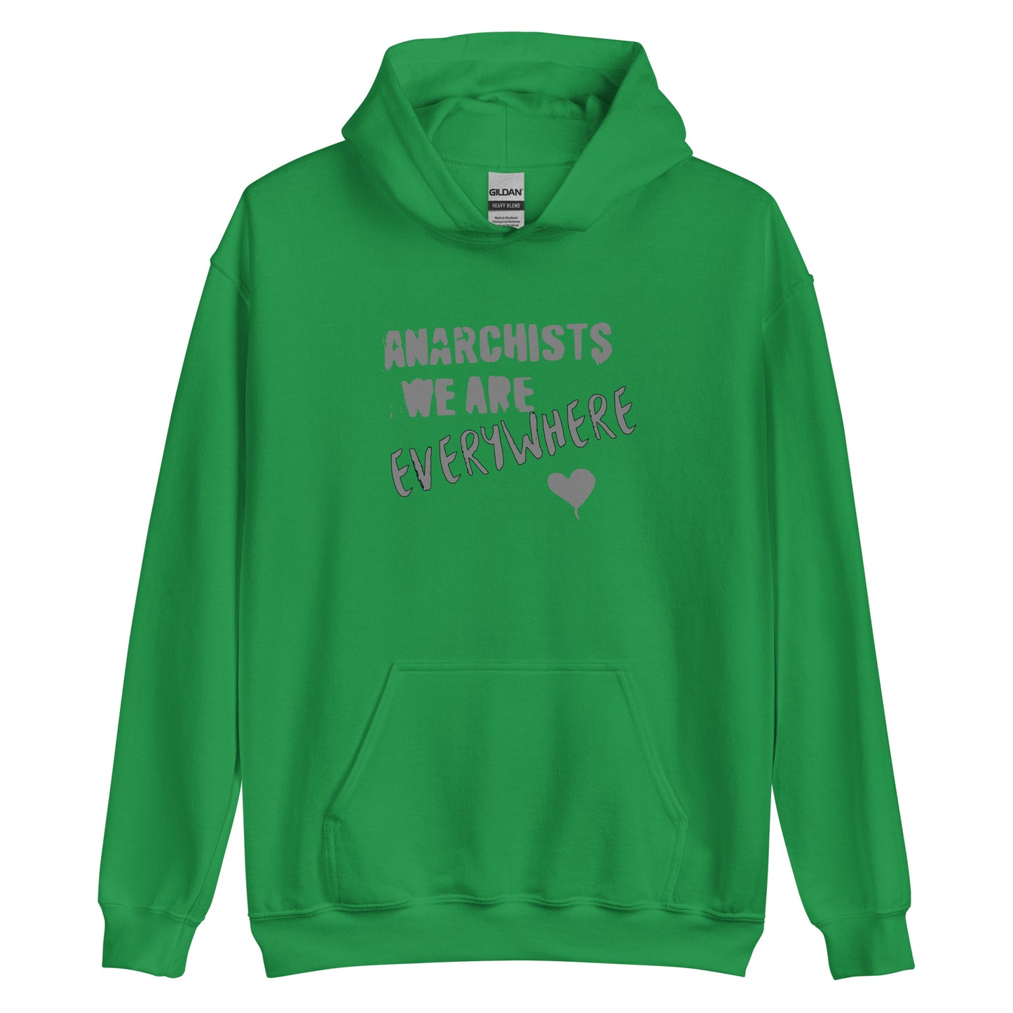 Anarchy Wear "We Are Every Where" Agora Grey Unisex Hoodie
