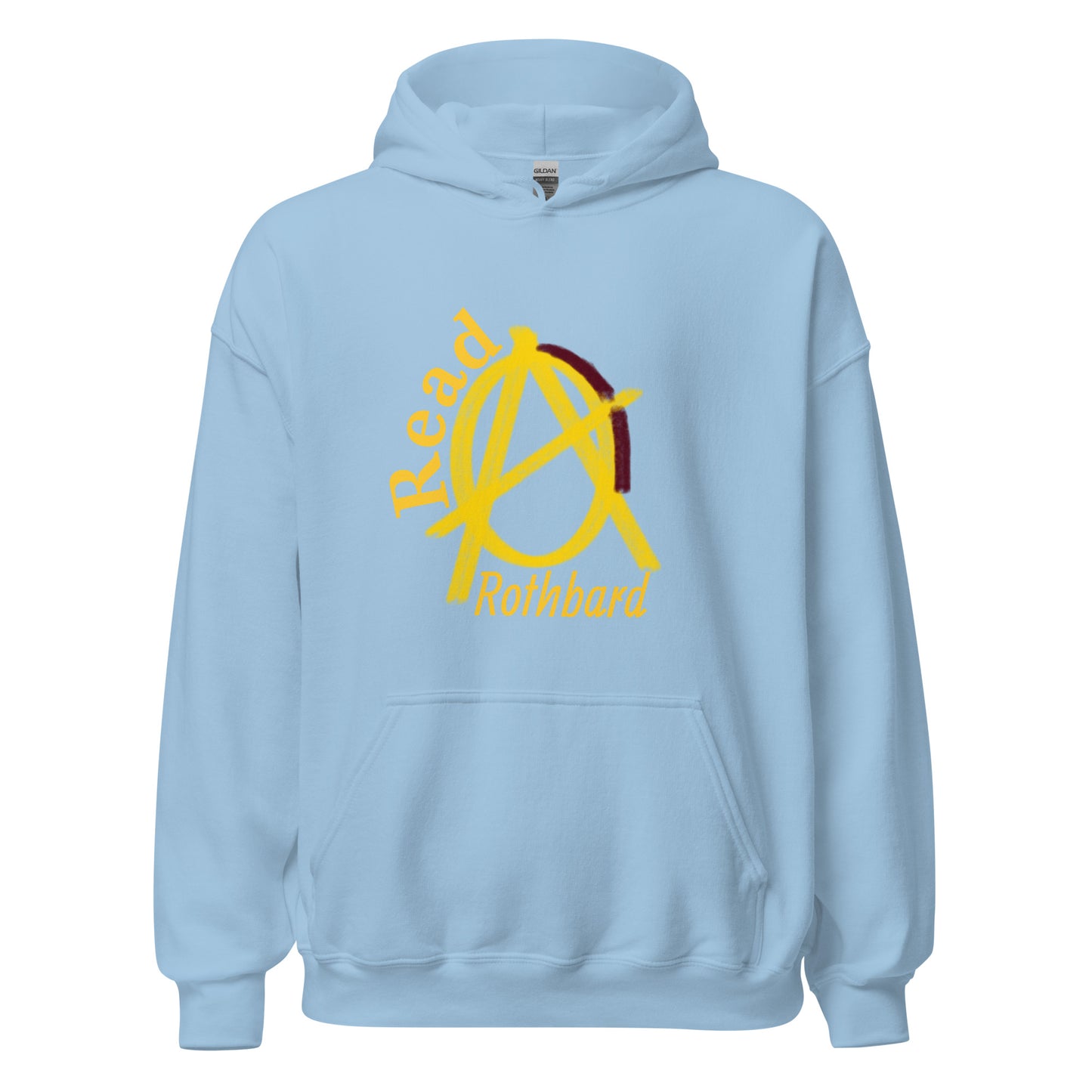 Anarchy Wear Gold "Read Rothbard" Hoodie