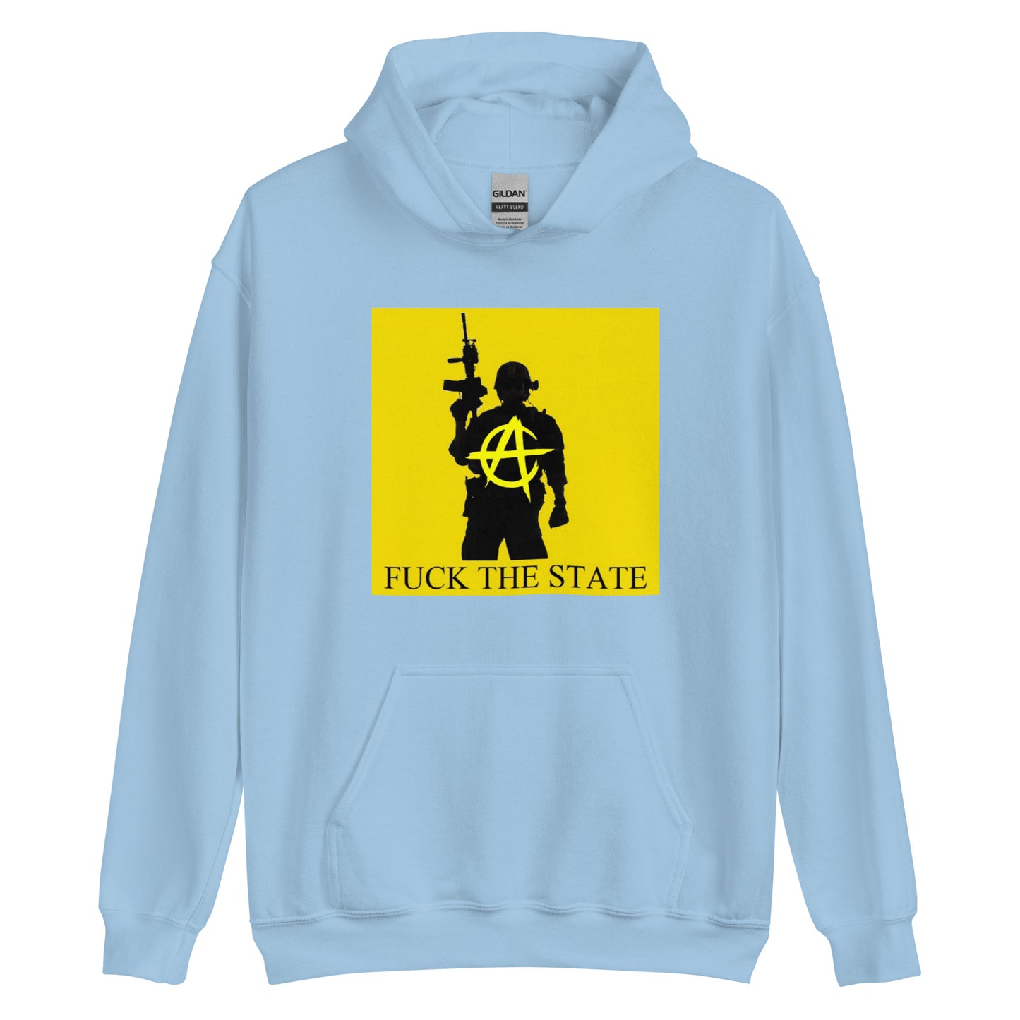 "Fuck The State" By @AncapAir Hoodie