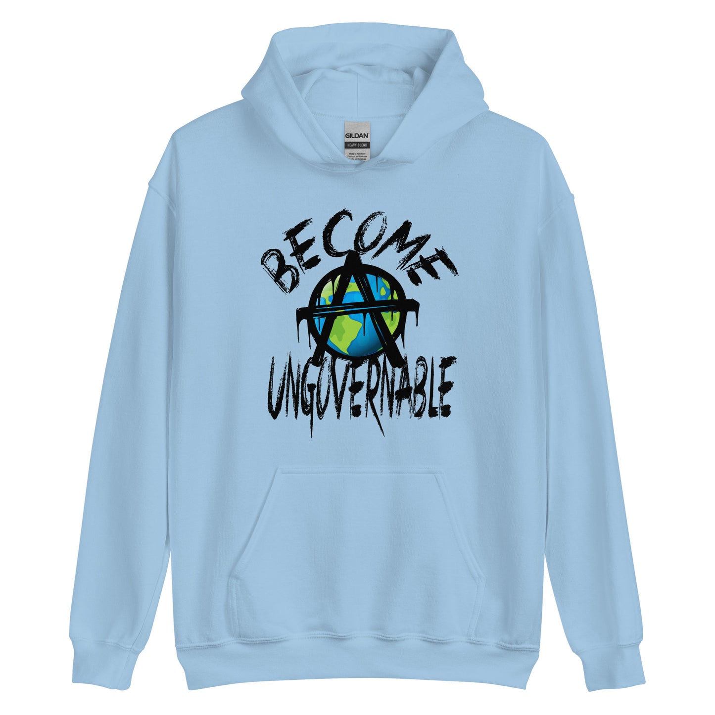 "Become Ungovernable" By @DigitalDuelist Unisex Hoodie