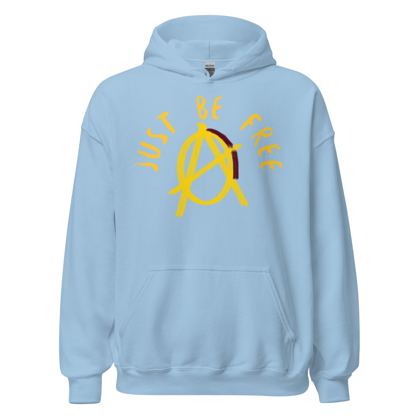 Anarchy Wear Gold "Just Be Free" Hoodie